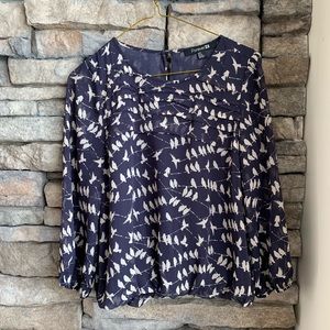 F21 | bird print top
